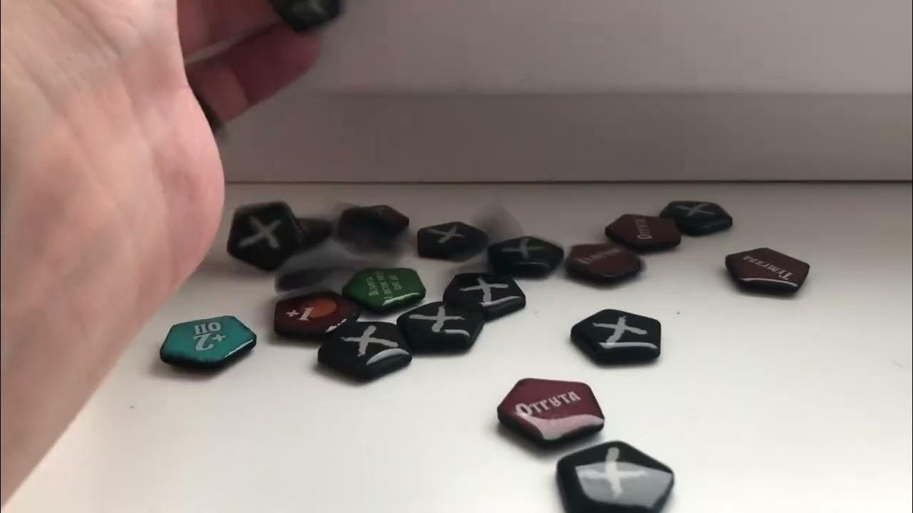 DIY board game cardboard token covered by jewelry resign YouTube