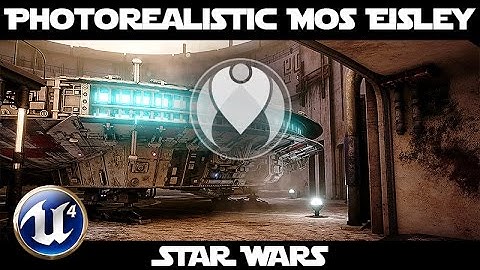 STAR WARS PROJECT MOS EISLEY IN UNREAL ENGINE 4 | Next Gen Ultra Graphics Settings | Nvidia GTX 1080