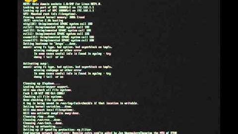Sun javastation "krups" booting Debian GNU/Linux