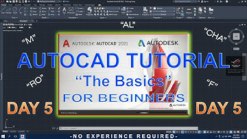 AutoCAD Tutorial "The Basics" for Beginners Day-5 | Tagalog Ver