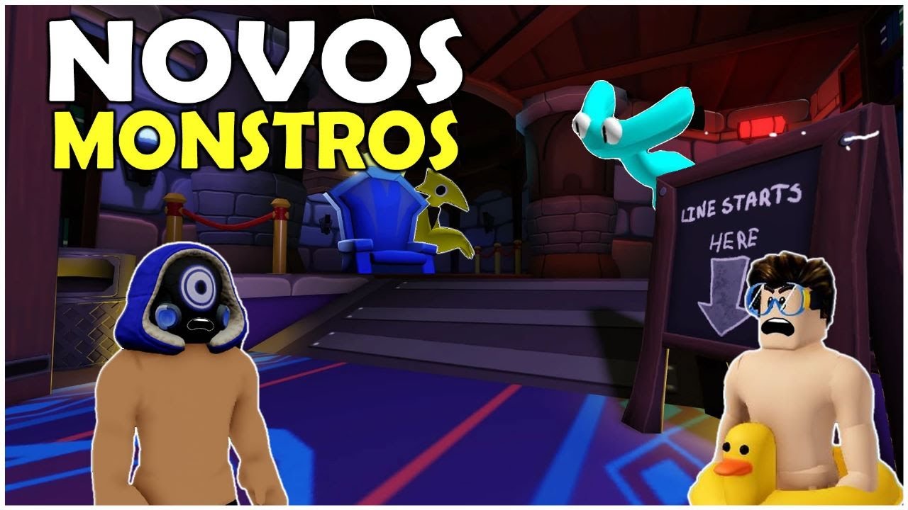 Jogo Roblox Rainbow Friends Capítulo2 Blocos De Construção