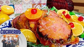 Receta: Jamón en salsa de naranja | Cocineros Mexicanos