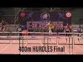 400M Men Hurdle Final of 20th Federation Cup Junior Athletics CHAMPIONSHIP 2022 Nadiad