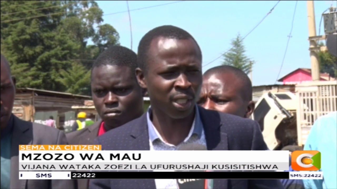 citizen tv live stream kenya Vijana wataka zoezi la ufurushaji Mau kusisitishwa