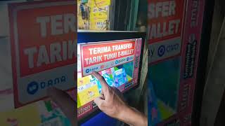 Sticker Vynil Terima Transfer Dan Tarik Tunai E-Wallet #smcell_mart