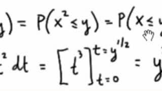 Section 5 Distributions Of Functions Of Random Variables