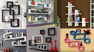 50 Modern corner wall shelves design  Home wall decoration ideas 2019