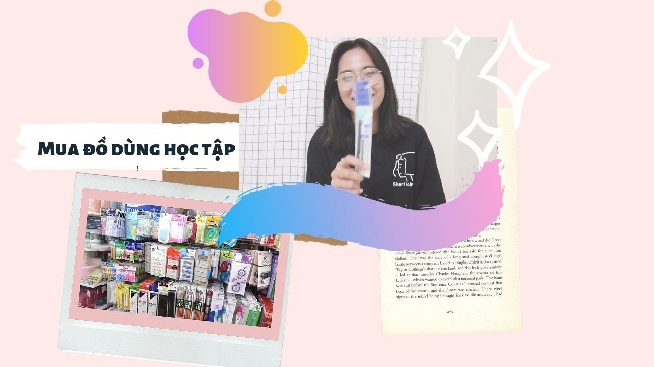 Mua đồ dùng học tập hàn quốc | MUA ĐỒ DÙNG HỌC TẬP CHO NĂM HỌC MỚI📚 (CHO EM GÁI💁🏻‍♀️)|DU HỌC SINH HÀN QUỐC ♡ Rin Go