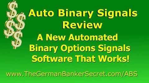 Auto Binary Signals Review - Roger Pierce