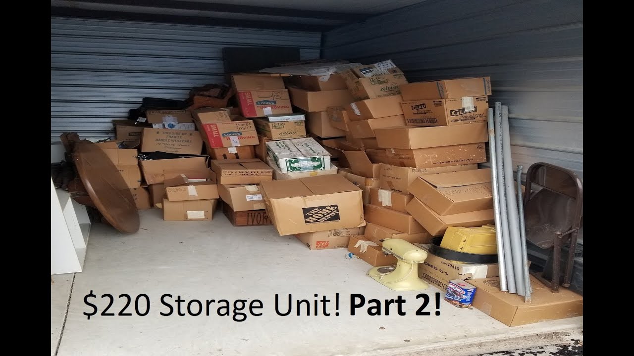 I Paid 220 For a Storage Unit Part 2! Did I Find Anything Else to