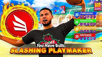 NEW "SLASHING PLAYMAKER" BUILD is the BEST ISO BUILD on NBA2K22! SHOOT 3s & get ALL CONTACT DUNKS!