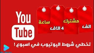 تحقيق شرط 4000 ساعة عن تجربة مع قناتي الاولى، وسبب إغلاق قناتي. نصيحة 4000_ساعة_مشاهدة  يوتيوب