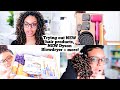 VLOG | Refreshing my curls from a bad wash & go, NEW Curly hair Products, Unboxings + More!