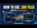 Javascript Environment Variables in Node.js with Dotenv 🚀