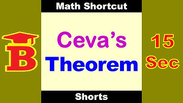 Cevas Theorem Trick