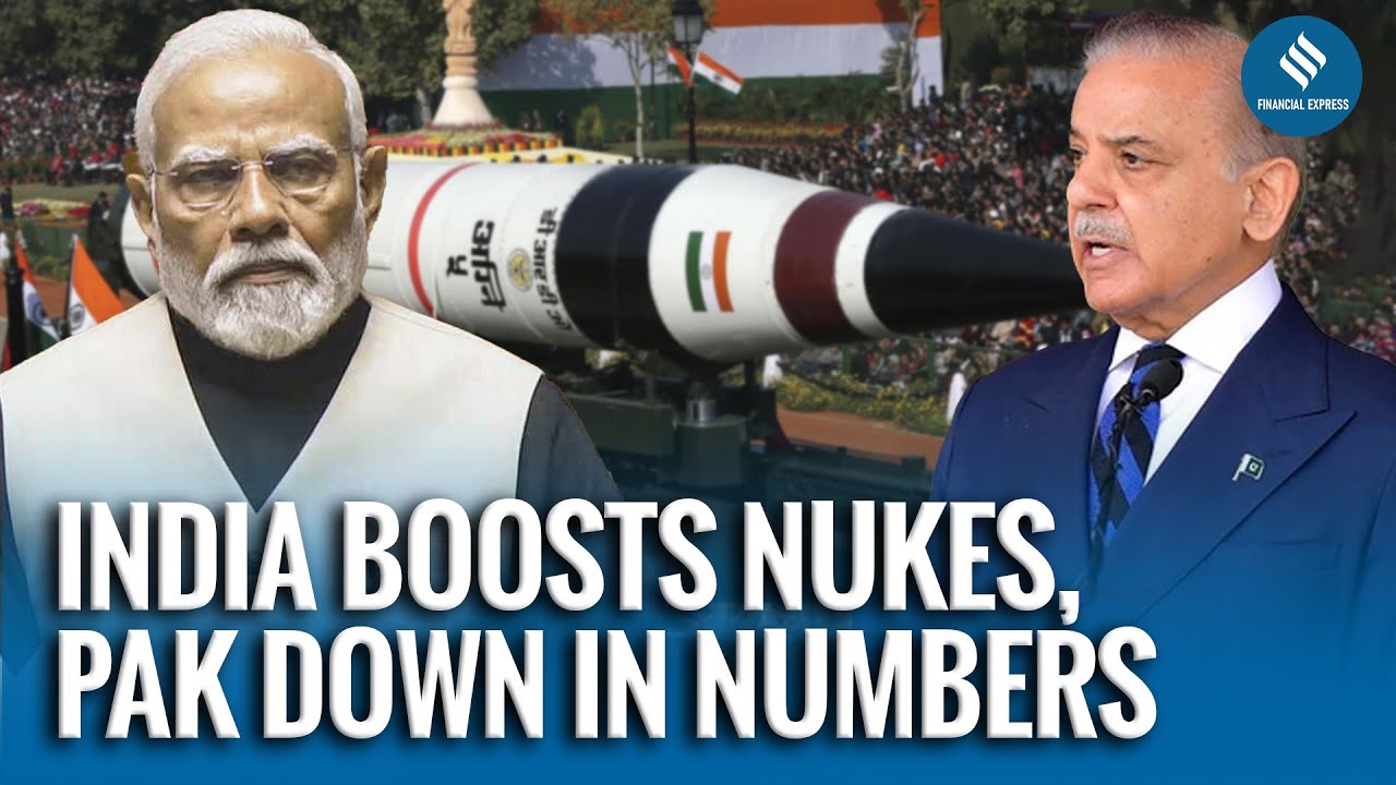Pakistan Rnj India Overtakes Pakistan in Nuclear Arsenal, Shifts Focus to China with ...