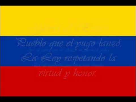 Himno Original y Primera Bandera de Venezuela 1810 YouTube Himno Original y Primera Bandera de Venezuela 1810 YouTube