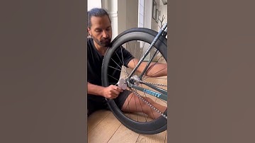 Fixed gear chain set up #shorts #libertybikeskl #fixedgear #fixie #trackbike #tutorial #cycling