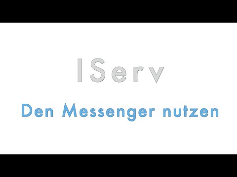 IServ - Den Messenger nutzen