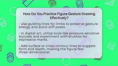 How Do You Practice Figure Gesture Drawing Effectively? - The Virtual Art Desk