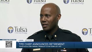 'A time for everything' | Tulsa police chief announces retirement