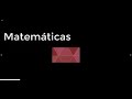 Matemáticas 2