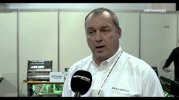 CUE2016: Nico Lewis (RTS Intercom) over de RTS KP-4016