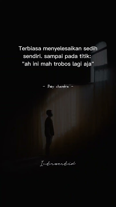 Terbiasa menyelesaikan masalah sendiri #short #storywa #quotes #quotesmotivasi