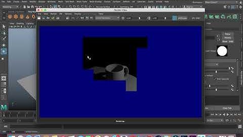 Maya 2018 Simple Rendering Tutorial
