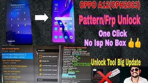 OPPO A12(CPH2083) PATTERN UNLOCK WITHOUT BOX 100℅ WORKING.NO ISP No Box and dongle.