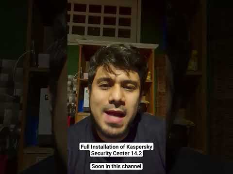 How to install Kaspersky Security Center 14.2 - check out my channel