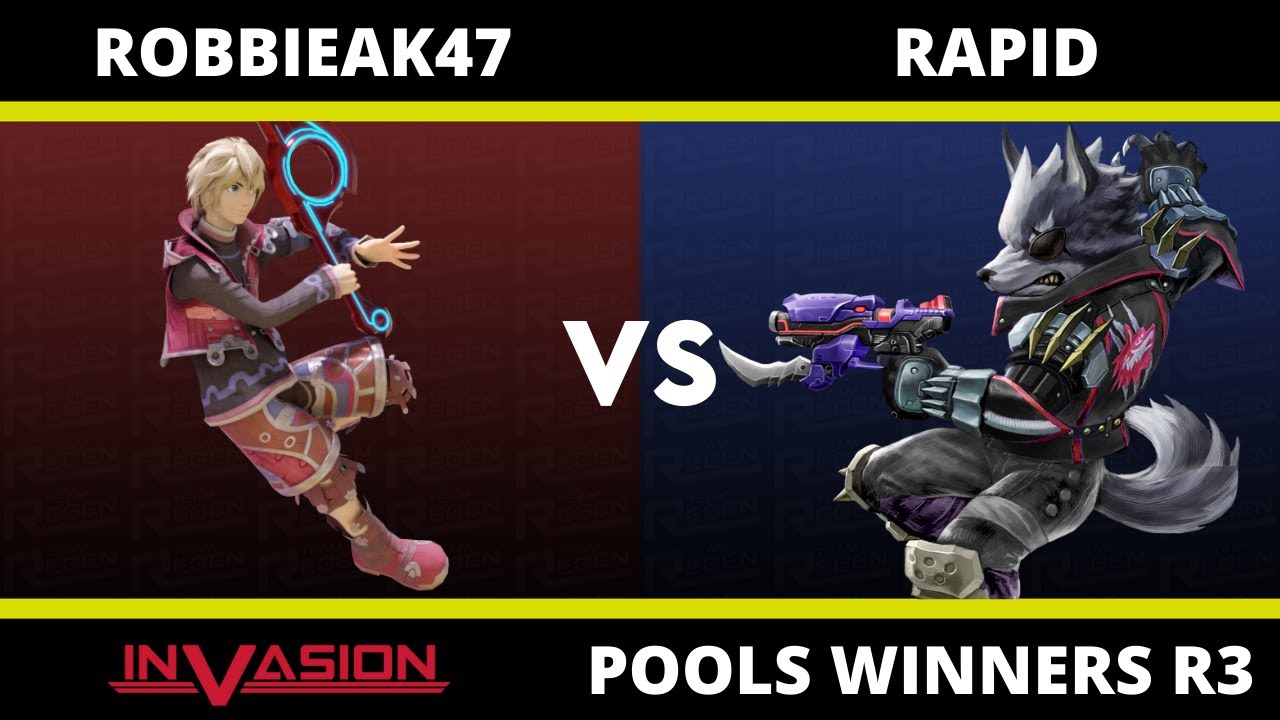 Invasion: Pools Winners R3 - RobbieAK47 (Shulk) Vs Rapid (Wolf) - YouTube