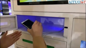 AITUOIoT charging locker for phone, ipad, and laptop smart charging locker manufacturer from China