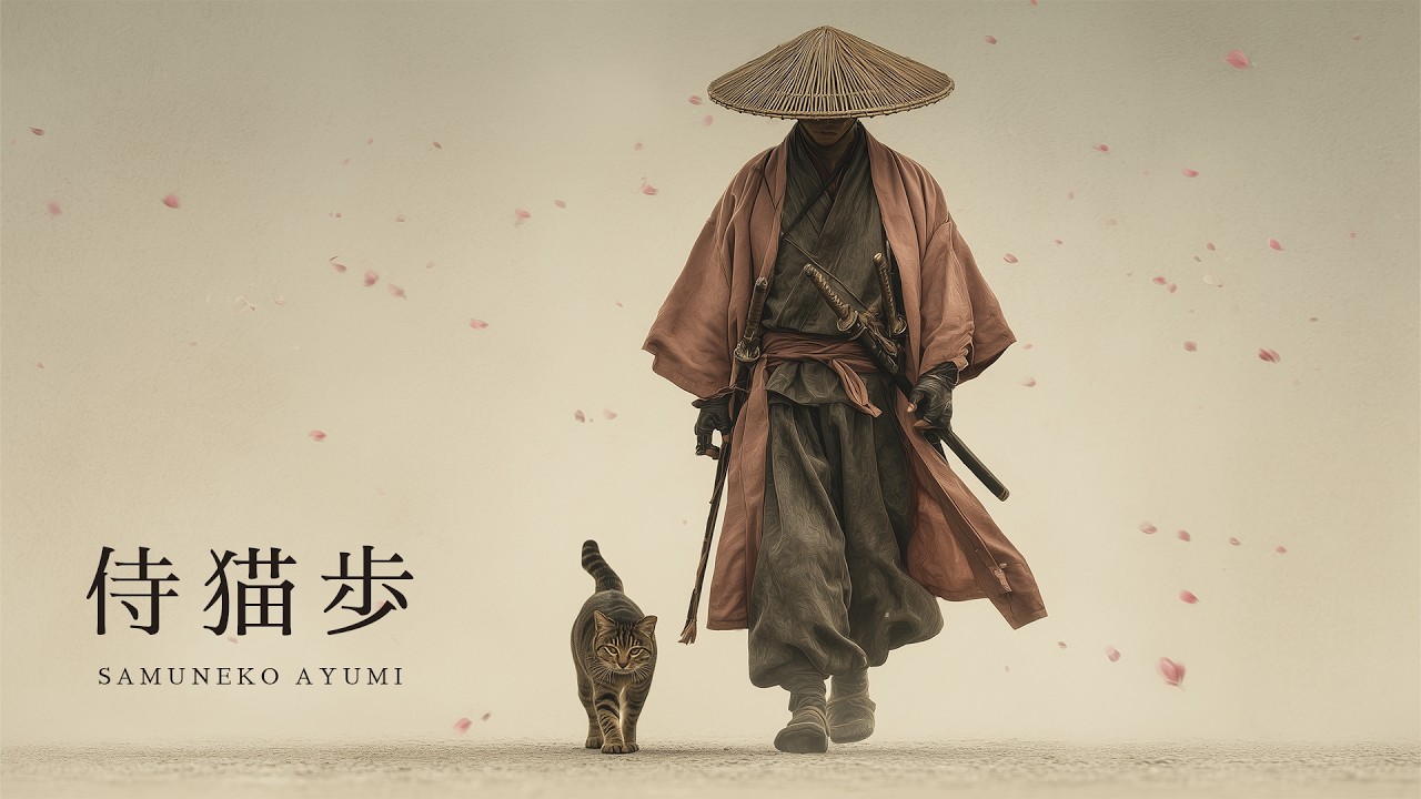 SAMUNEKO AYUMI（侍猫歩） — Japanese Zen Music of the Steps of the Samurai and His Cat