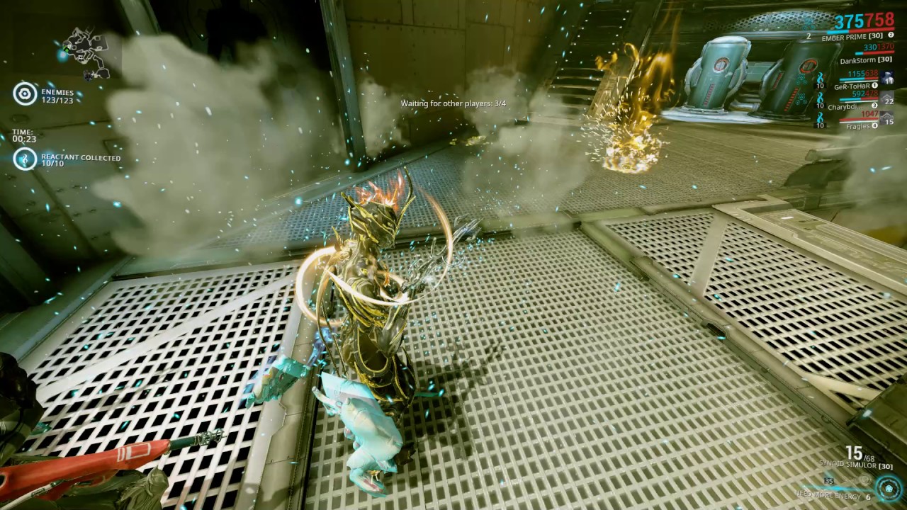 Warframe Void trace farming + 3 Trades