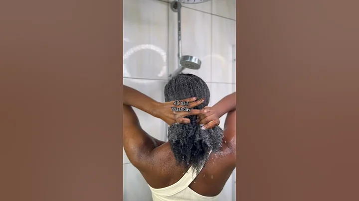 🧼🫧4C Hair Washday #4chair #washday  #washdayroutine #naturalhair