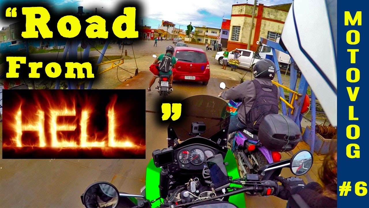 "The Road from Hell" in Brazil - [ MotoVlog #6 ]