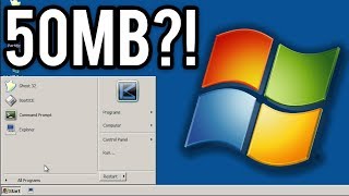 the 50mb windows 7 cd - overview & demo