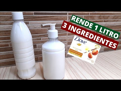 Vídeo: Ingredientes em sabonete líquido suave?