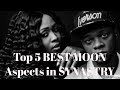 Top 5 Best Moon Aspects In Synastry | Gemini Brown
