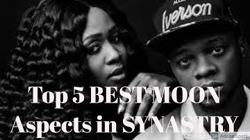 Top 5 Best Moon Aspects In Synastry | Gemini Brown