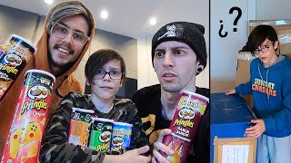 ¿QUÉ PRINGLES ES MEJOR? CON MIS HERMANOS !! - ThiagoIUTU