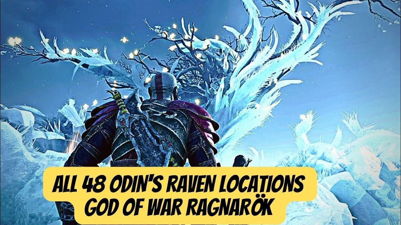 God of War Ragnarok - All 48 Odin's Ravens Locations 