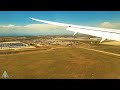 United Boeing 787 Denver Landing from Frankfurt International - 4k 60fps