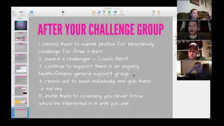 Best Beachbody Coach Challenge Group Practices - J...