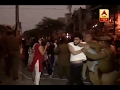 Delhi University ABVP, AISA student group members clash Police try to assuage them