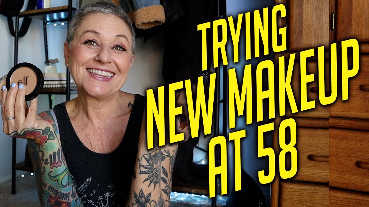 Trying Budget Makeup On Mature Skin Over 50