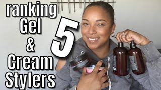 Ranking 5 HAIRSTYLERS *gel + creamy* for FINE HIGH POROSITY natural hair | MelissaQ