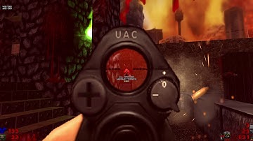 DOOM II + Maps of Chaos - Map 14 The Inmost Dens