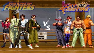 Kusanagi Family Vs Sakazaki Family Kof2002 Mugen